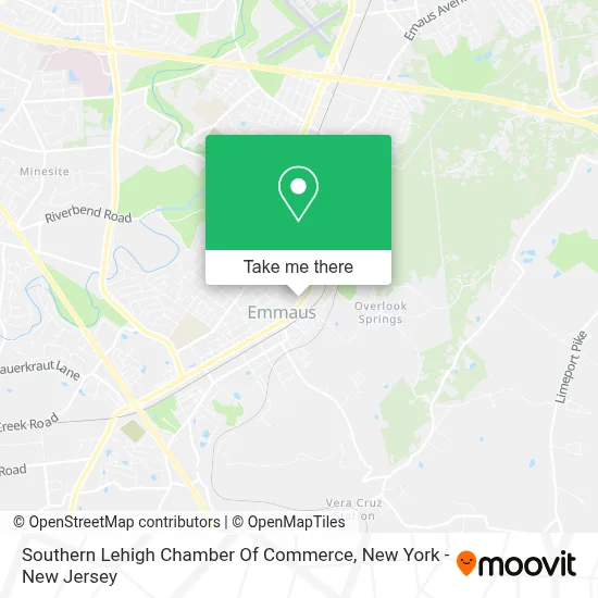 Southern Lehigh Chamber Of Commerce map