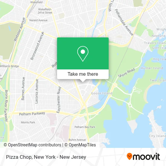 Pizza Chop map