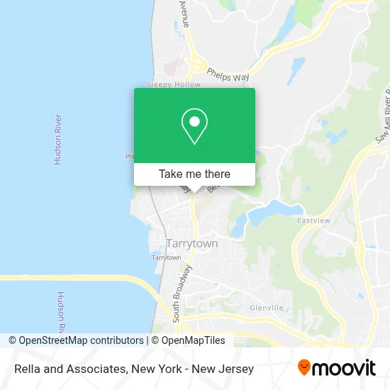 Rella and Associates map