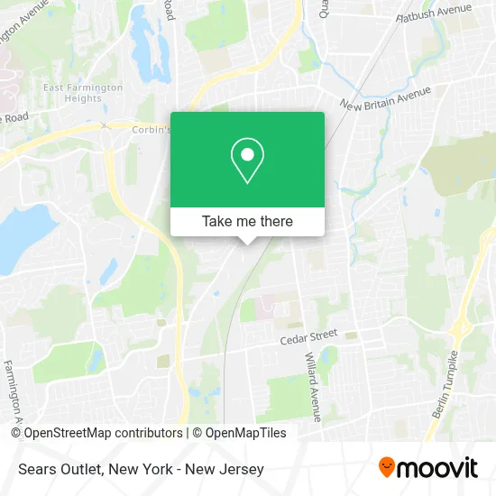 Sears Outlet map