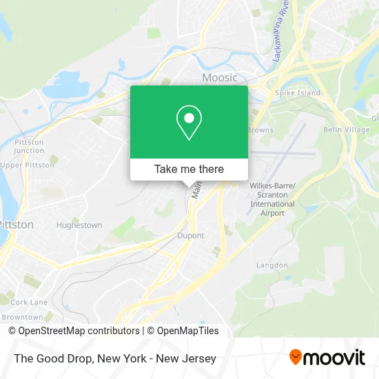 The Good Drop map