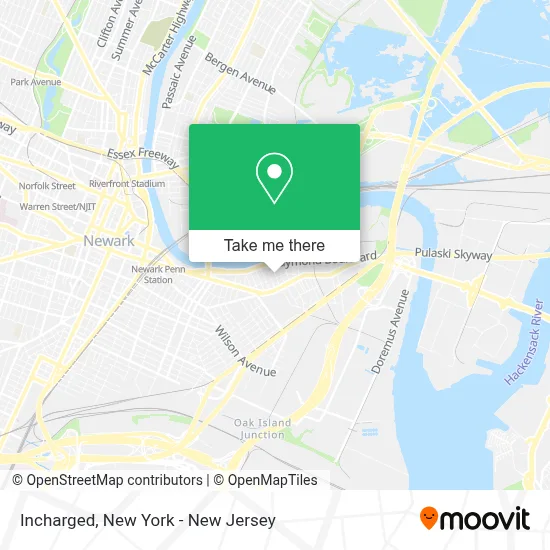 Incharged map