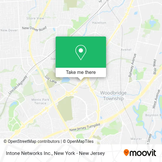 Intone Networks Inc. map