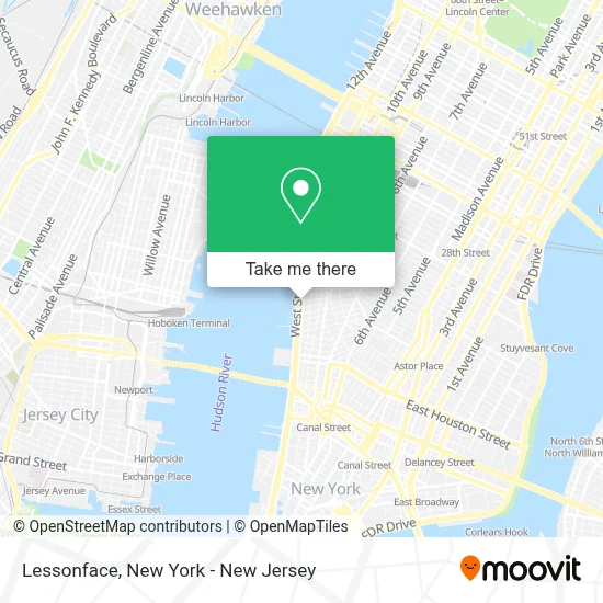 Lessonface map