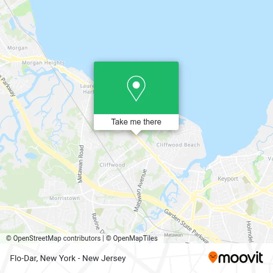 Flo-Dar map