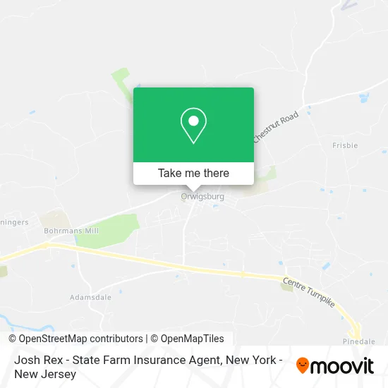 Josh Rex - State Farm Insurance Agent map
