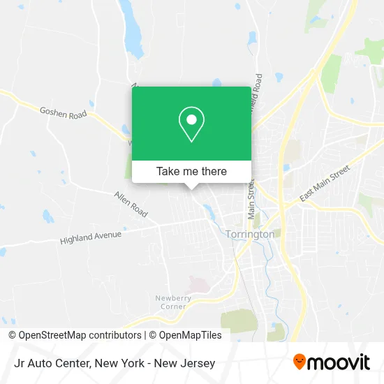 Jr Auto Center map
