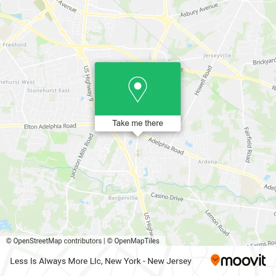 Less Is Always More Llc map
