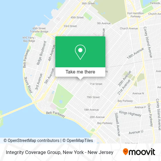 Integrity Coverage Group map