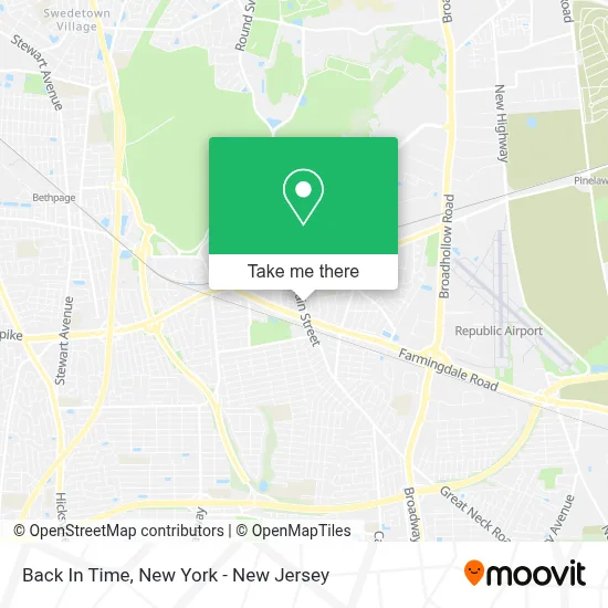Back In Time map