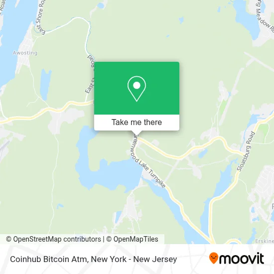 Coinhub Bitcoin Atm map