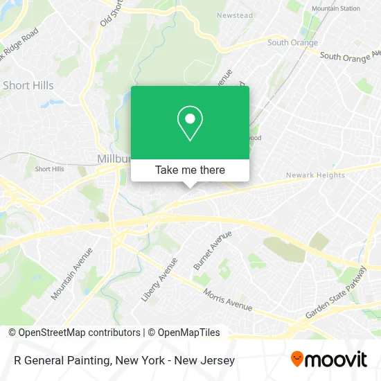 R General Painting map