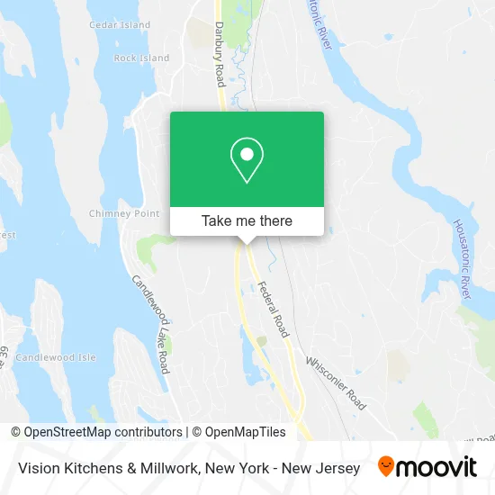 Vision Kitchens & Millwork map