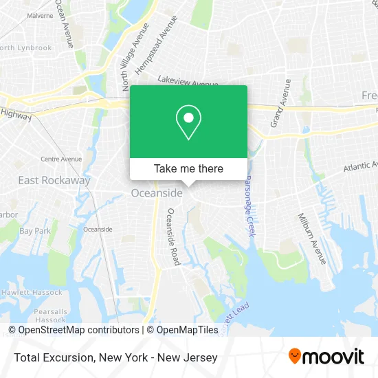 Total Excursion map