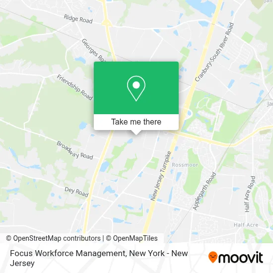 Focus Workforce Management map
