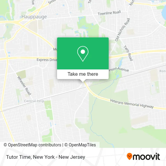 Tutor Time map