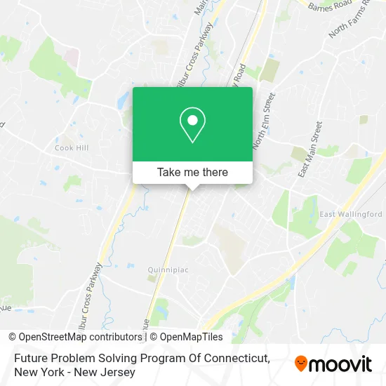 Future Problem Solving Program Of Connecticut map