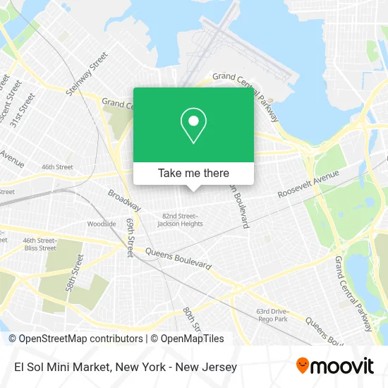 El Sol Mini Market map