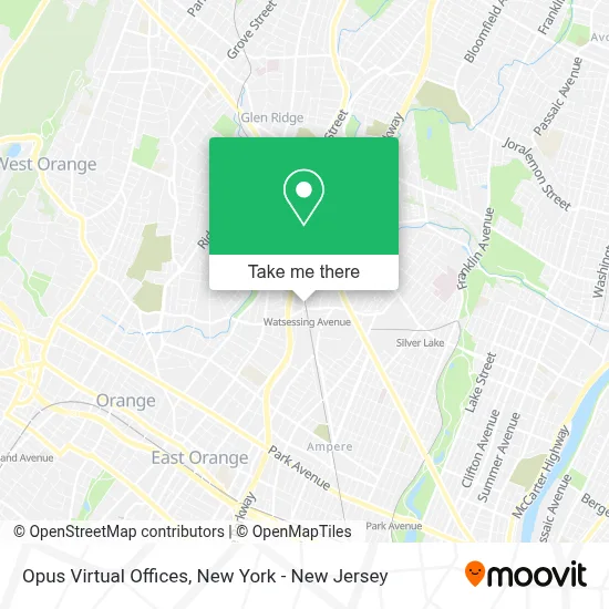 Opus Virtual Offices map