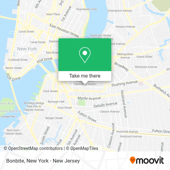 Bonbite map