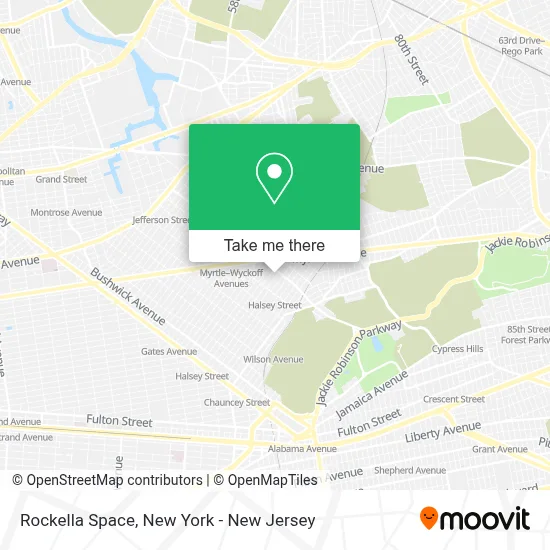 Rockella Space map