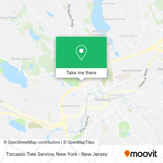 Torcasio Tree Service map
