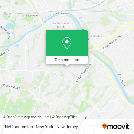 Net2source Inc. map
