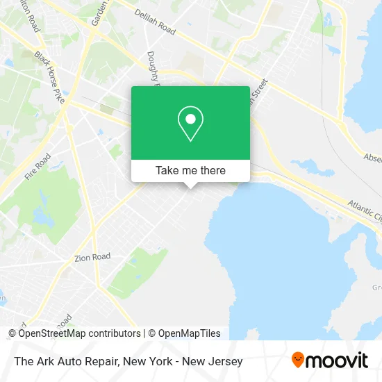 The Ark Auto Repair map