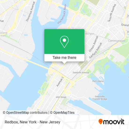 Redbox map