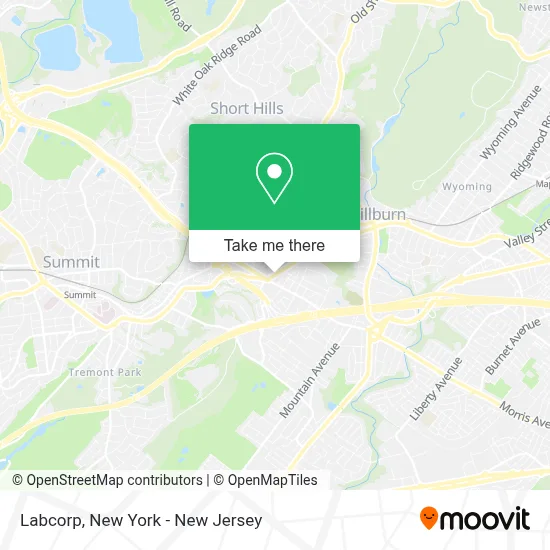 Labcorp map