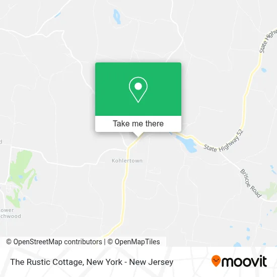 The Rustic Cottage map