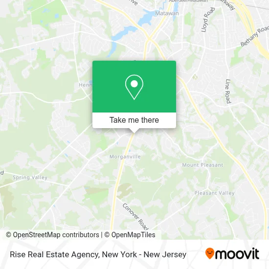 Rise Real Estate Agency map