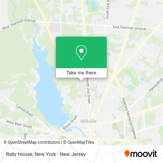 Rally House map