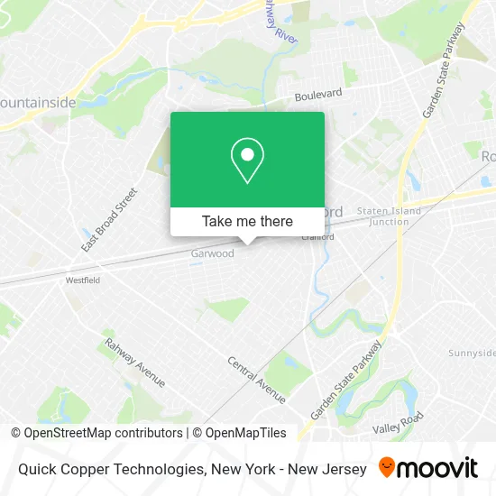 Quick Copper Technologies map