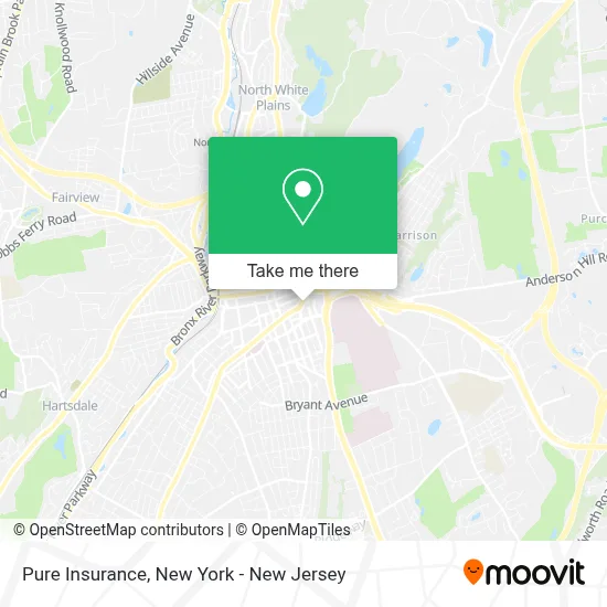 Pure Insurance map
