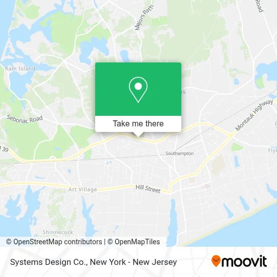 Systems Design Co. map