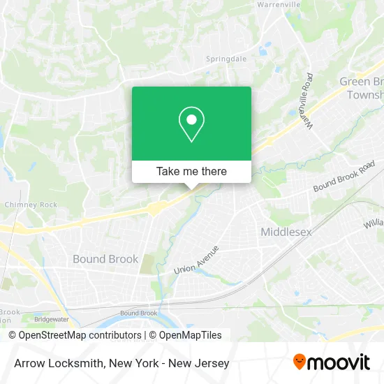 Arrow Locksmith map