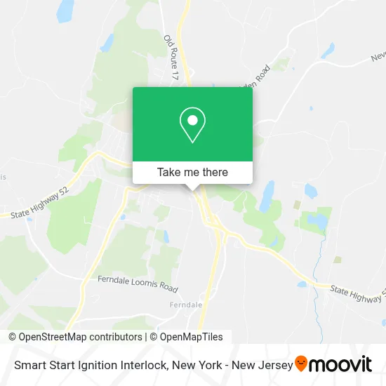 Smart Start Ignition Interlock map