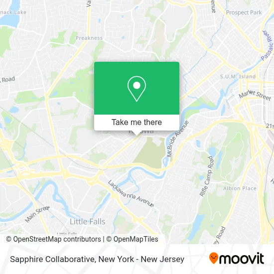 Sapphire Collaborative map