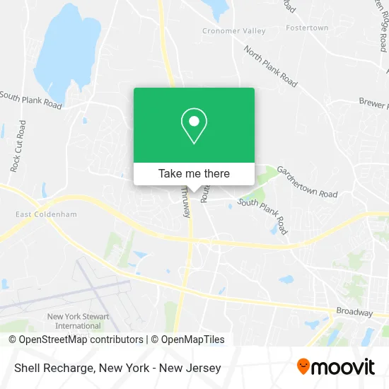 Shell Recharge map