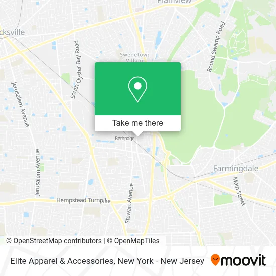 Elite Apparel & Accessories map