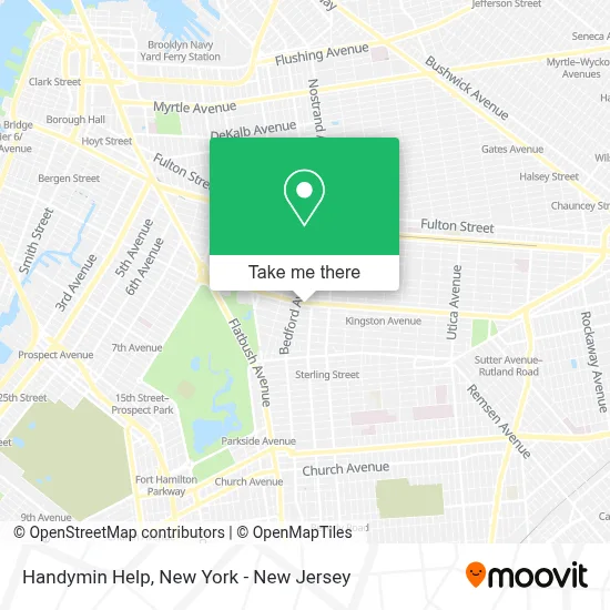 Handymin Help map