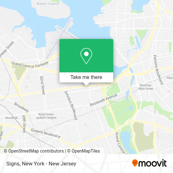 Signs map