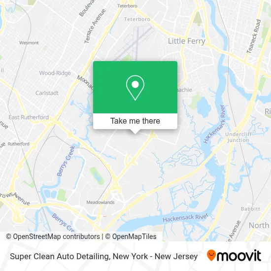 Super Clean Auto Detailing map