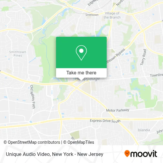 Unique Audio Video map