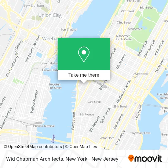 Wid Chapman Architects map