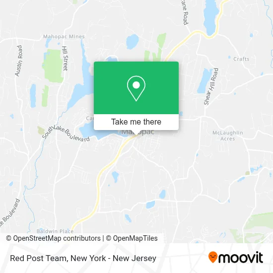 Red Post Team map
