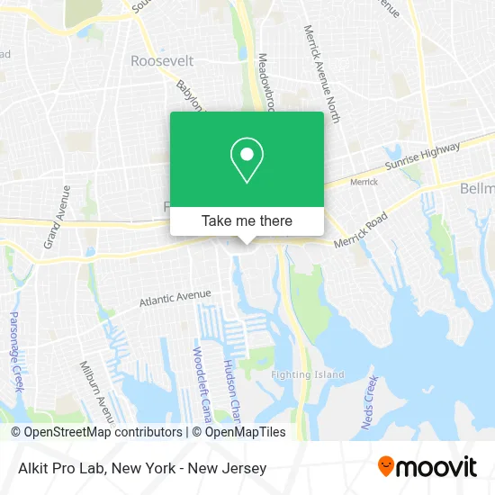 Alkit Pro Lab map