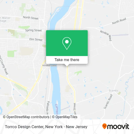 Torrco Design Center map