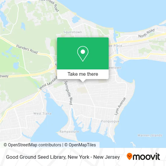 Good Ground Seed Library map